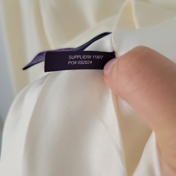 Ralph Lauren Cream Double Breasted Jacket - Picture 6 of 10